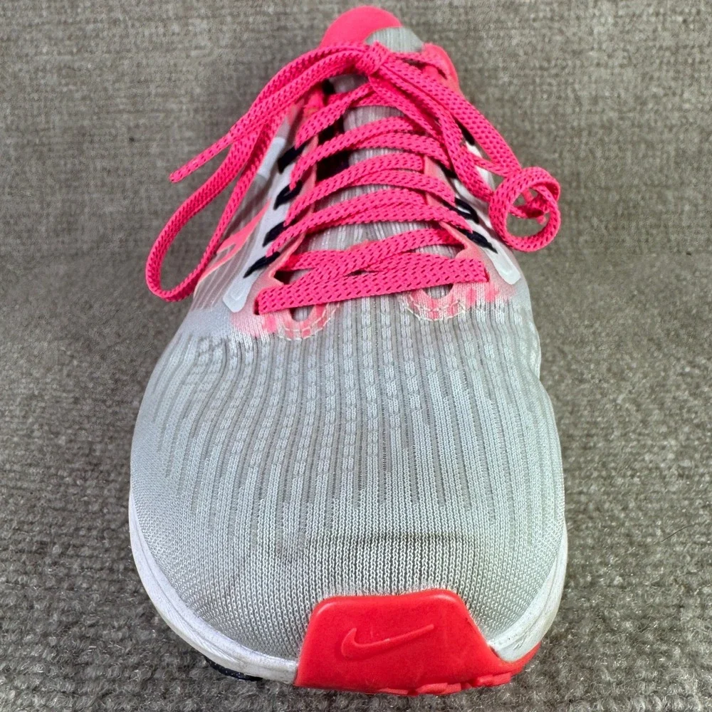 Nike Air Zoom‎ Pegasus 39 Womens 8.5 Grey Pink Running Shoes FD0296-001